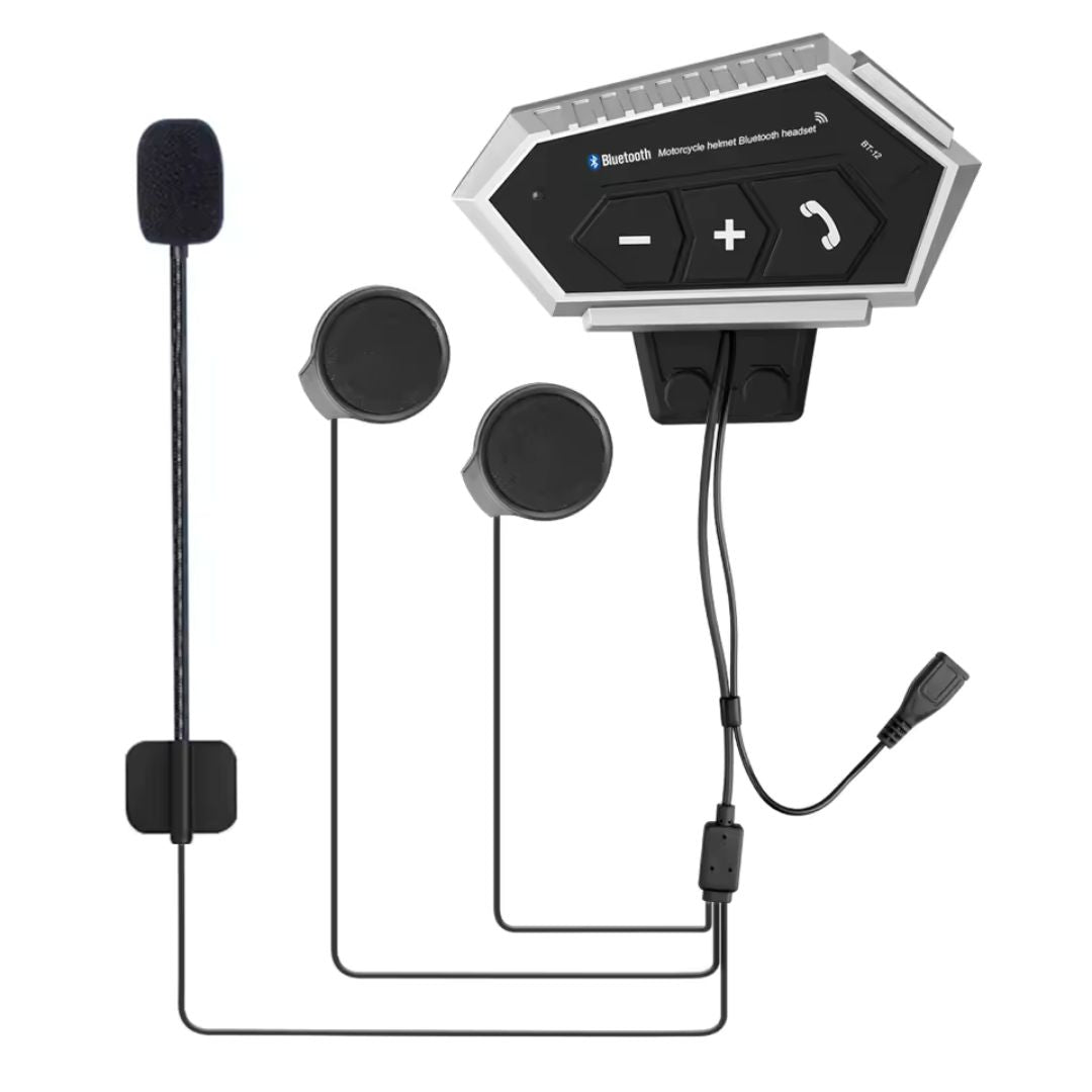 El intercomunicador BT-12 🎧que te brinda todo lo que necesitas 🔊✨