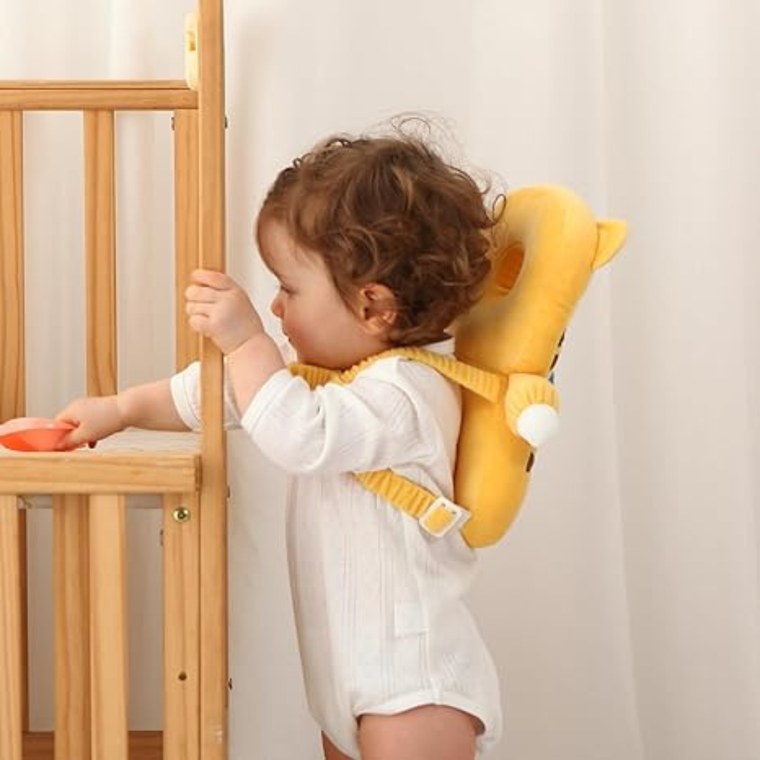 💛👶Almohada protectora para la cabeza del bebé - ¡Protección segura y linda!