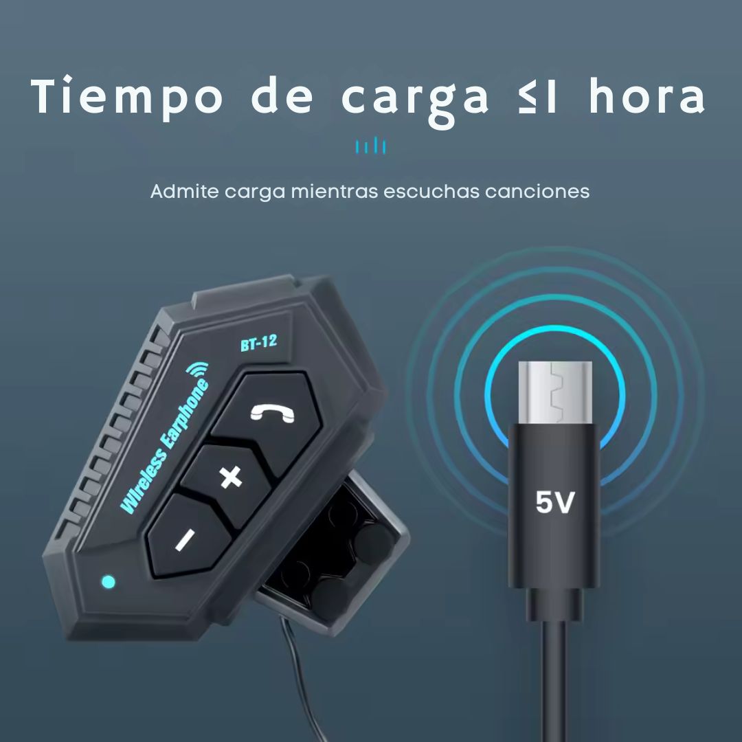 El intercomunicador BT-12 🎧que te brinda todo lo que necesitas 🔊✨