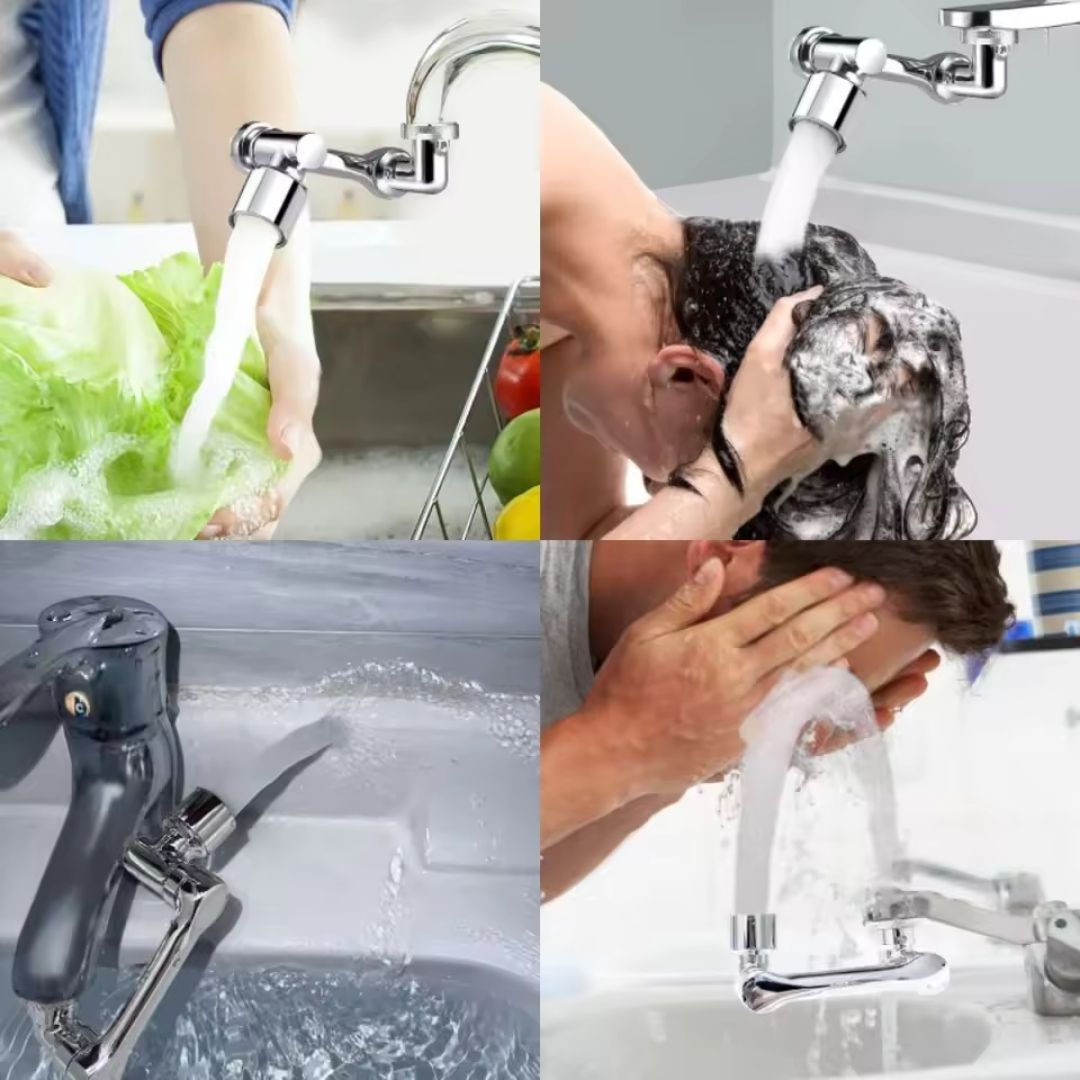 💧SUPER COMBO Extensor de Grifo 1440°