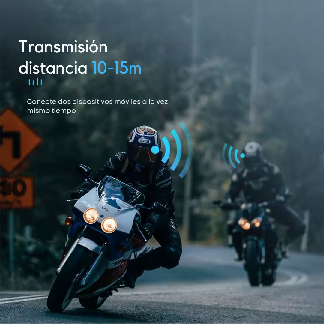 El intercomunicador BT-12 🎧que te brinda todo lo que necesitas 🔊✨