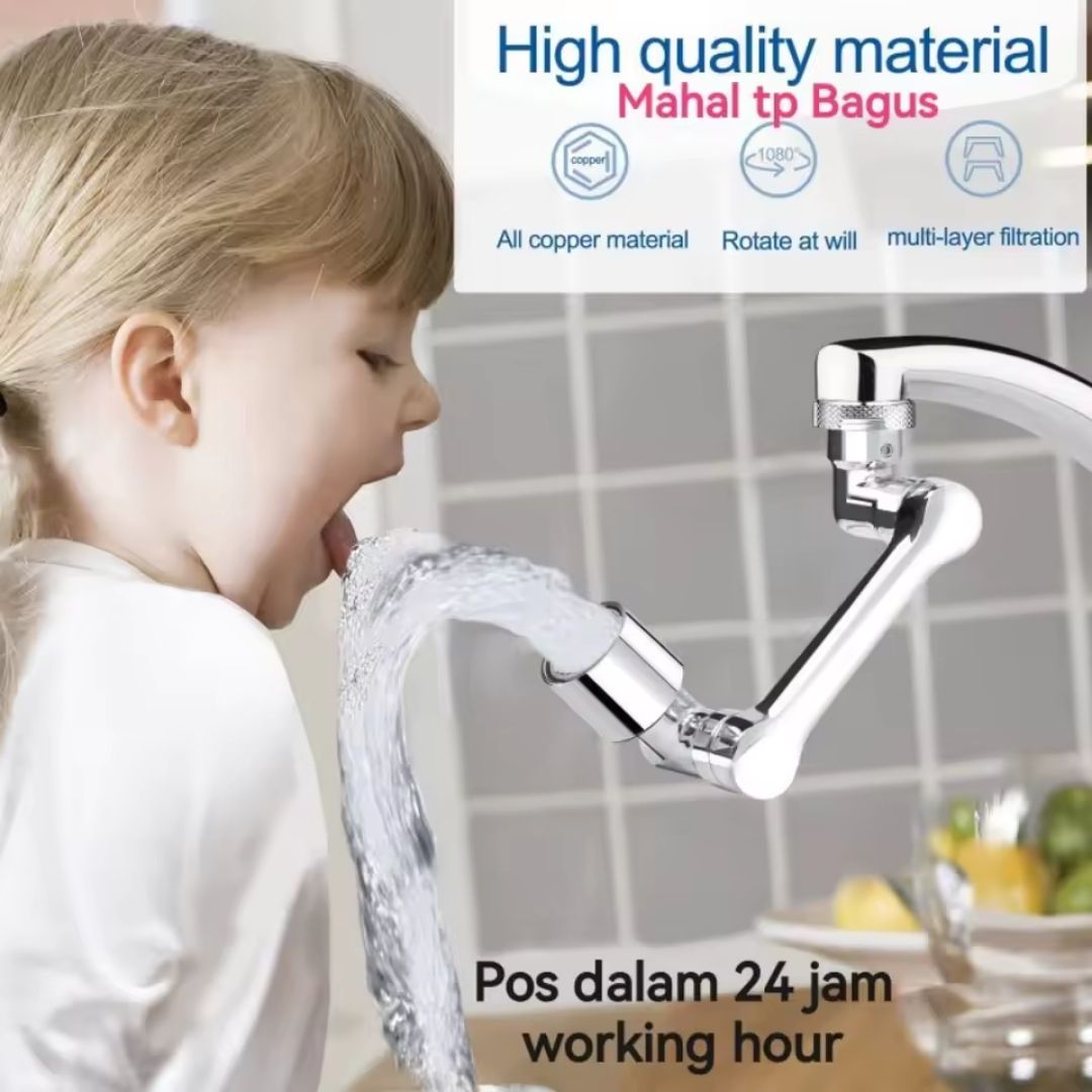 💧SUPER COMBO Extensor de Grifo 1440°