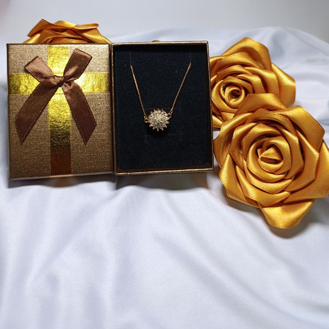 "Flor del Sol"✨ – Pulsera Girasol Radiante con Baño de Oro🪙