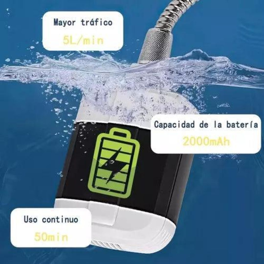 🚿⚡ DUCHA PORTATIL: PowerShower™  MAS Mallas Adhesivas Para Ducha Sifón X20