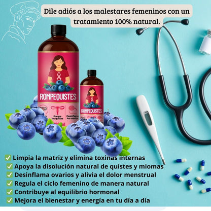 ✨ Jalea Rompe Quistes: Tratamiento Natural para tu Salud Femenina ✨