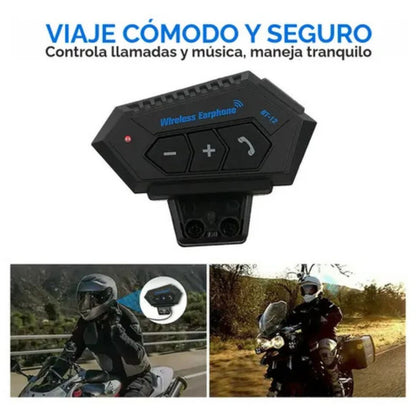 El intercomunicador BT-12 🎧que te brinda todo lo que necesitas 🔊✨