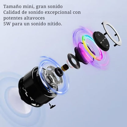 Último día - 49% de descuento - 🎶 AquaSound™ 🎶✨ inalámbricos resistentes al agua para baño(SIN LUZ LED)