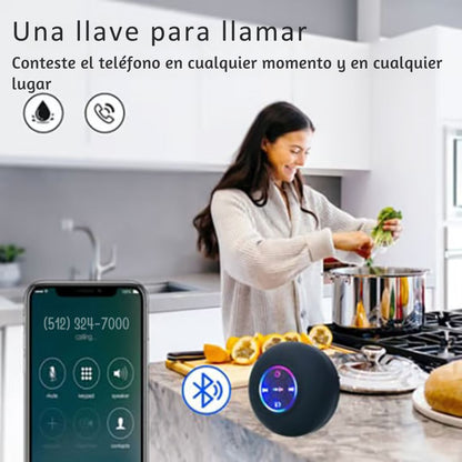 Último día - 49% de descuento - 🎶 AquaSound™ 🎶✨ inalámbricos resistentes al agua para baño(SIN LUZ LED)