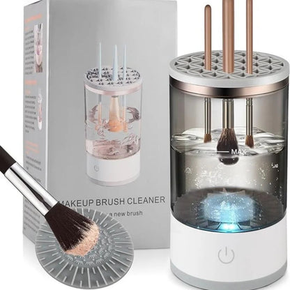 BrushCleaner™ - Limpiador de Brochas de Maquillaje Eléctrico🌞