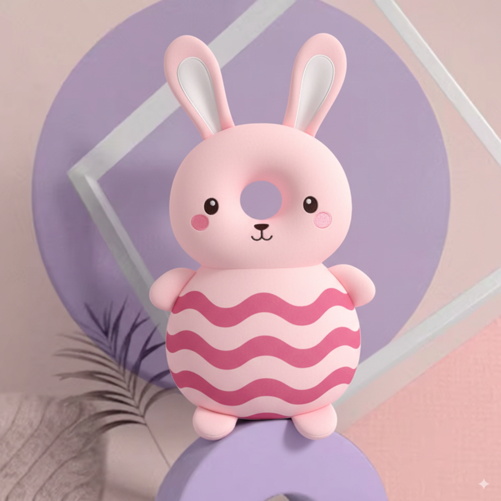 💛👶Almohada protectora para la cabeza del bebé - ¡Protección segura y linda!
