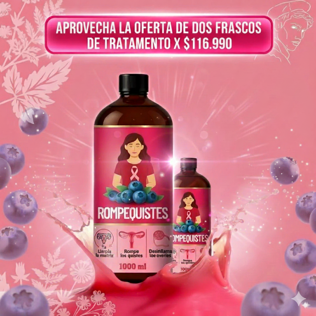✨ Jalea Rompe Quistes-Tratamiento Natural Femenino ✨